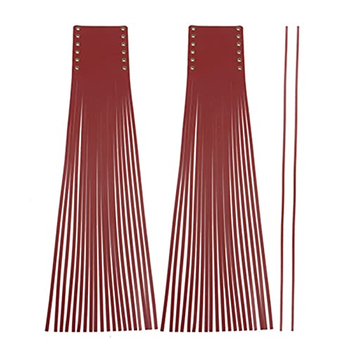 Poignées de couverture PU de qualité supérieure pour moto vintage Roadmaster