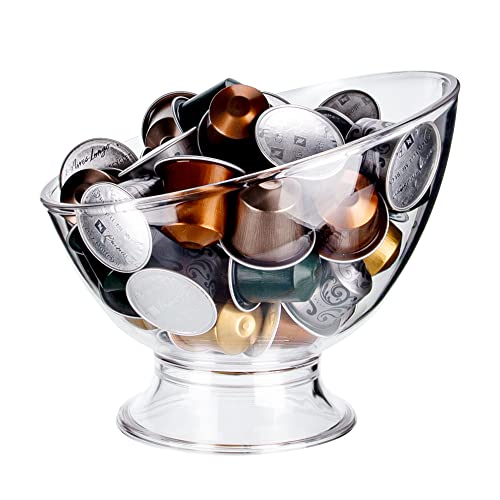 Comparison: Best Ese Pod Holder 10 MOLFUJ Coffee Pod Holder, Clear K Cup Holder Plastic, Espresso Pod Holders for Counter Small, Pod Storage for K Cups, Vertuo Capsule Creamer Organizer for Coffee Bar