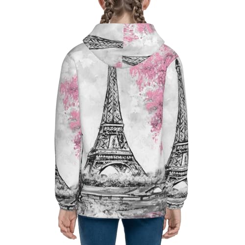 Funny Hoodies Sweatshirt Teen Boys Girls Zip Up Pullover Jacket with Pockets for Sports4