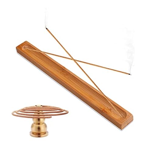 HOSSIAN Bamboo Incense Holder for Sticks Cover