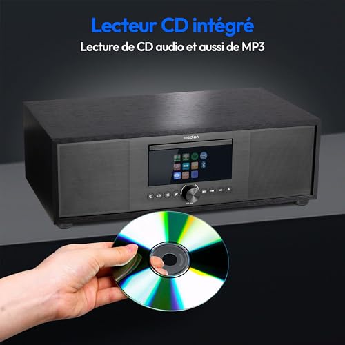 Système Tout en un MEDION Radio Internet DABFM Lecteur CD Son 2.1 RMS - vue 6