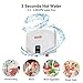 thermomate Mini Tankless Water Heater Electric 3.5kW 110~120V Point of Use On Demand Instant Hot Water Heater for Sink Wall Mounted LED Display ETL Certified ET035 (White)
