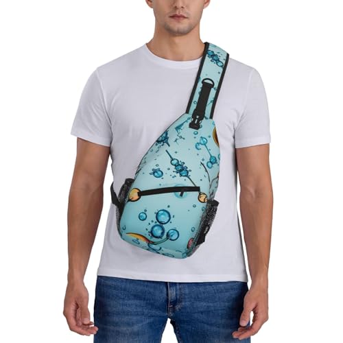 Bolso Sling para hombre y mujer mochila de viaje impermeable miniatura 2
