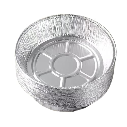Kixolazr Fundas Para Freidora De Aire,50 Piezas De Láminas De Aluminio,Forro Impermeable Para Cesta De Freidora De Aire - para Utensilios de Horno Microondas Cocina Carne Verduras