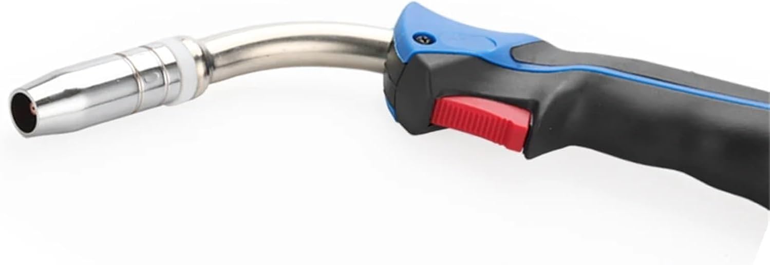 Welding Torch Gun MIG 15 AK with Cable, 15 ft 4mtrs. Heavy Duty 150 amp. welding mig/mag torch, replacement for MB15 MIG Gun Torch, Euro Connection for MIG200, MIG250, MIG205PRO, MIG200FIT