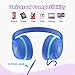 vinamass Kids Headphones with 85dB Volume Limit,On Ear Headphones,Adjustable and Flexible for Toddlers to Adults,Suit for School Classroom Students Teens Children