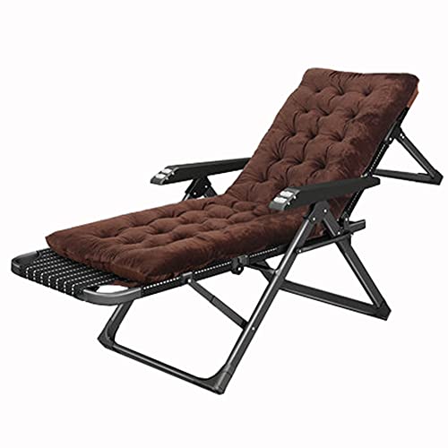 Chaise longue de patio pliante pour se détendre au soleil dans la cour ou à la plage
