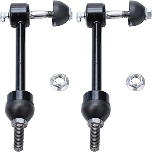Image of Detroit Axle - 8pc Front End Kit for 98-02 Ford Crown Victoria Lincoln Town Car Mercury Grand Marquis, Lower Control Arms with Ball Joint Sway Bars Tie Rods 1998 1999 2000 2001 2002 Replacement