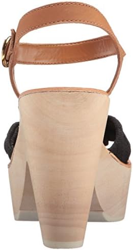 Dolce Vita Women's SHIA Wedge Sandal, Black Linen, 9.5 M US | Image 2