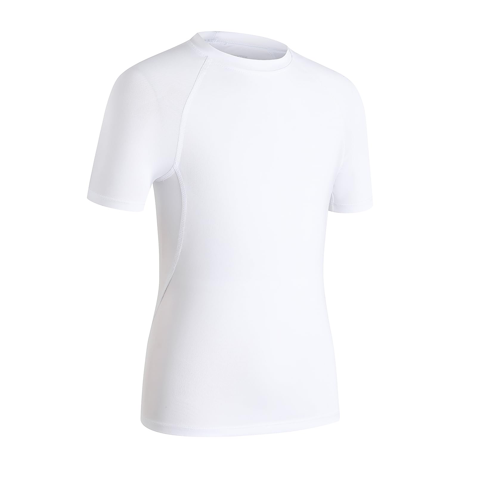 HYCOPROT Camiseta de Compresión para Niños Camisetas Interior de Manga Corta Alto Rendimiento Capa Baselayer Deportiva Transpirable Secado Rápido
