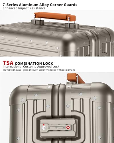 Varyleap All Aluminum Suitcase