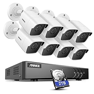 ANNKE AE-DW81KD2 5MP Überwachungskamera Set 8CH