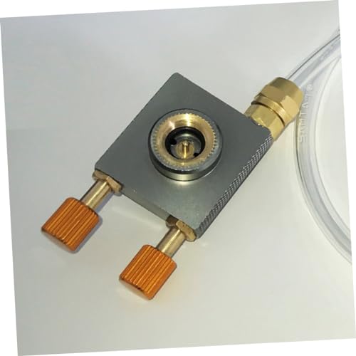 KESYOO Camping Gas Stove Adapter Gas Refill Valve with Self Closing Function for Outdoor Stoves Reliable Conversion Joint for Flat Gas Tanks Essential Camping Tool2