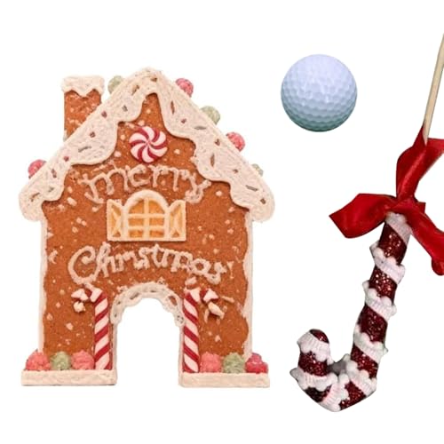 Divertente gioco di golf per feste: con un adorabile tema di pan di zenzero, questo gioco di golf migliora le riunioni delle vacanze offrendo un'attività natalizia unica che riunisce le persone per momenti indimenticabili pieni di divertimento festivo. Garantisce esperienze divertenti e arricchenti con la famiglia e gli amici che promuovono la comunità e aumentano l'atmosfera delle feste. Questo intrattenimento golf è l'ideale per rendere ogni celebrazione un evento speciale.