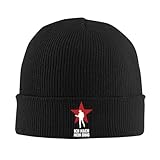 NEOEMLATY U*do Beanie Mütze Herren Damen Linden*Berg schwarz Weiß Light Strickmütze Logo Grafikdruck Winter Warme Baseballkappe Unisex Wintermütze für Männer Frauen Fans Merch Geschenke