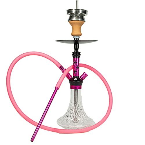 Shisha Set Nizo Outdoor Komplett Shisha | Perfekte Outdoor Shisha | Tragetasche inkl. Wasserpfeife, Mundstück & Schlauch…