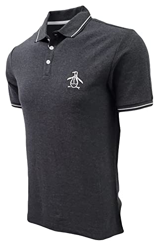 Original Penguin Men's Mega Pete Short Sleeve Polo Shirt2
