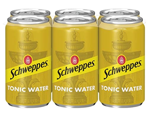 Schweppes Tonic Water, 7.5 fl oz, 18 cans