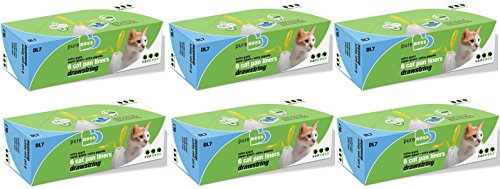 Van Ness DL7 PureNess Extra Giant Drawstring Cat Pan Liner, 6-Count Boxes (Case of 6) Total 36