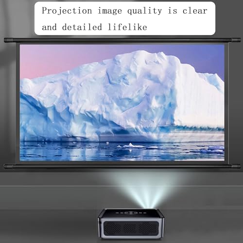 Pantalla de proyector 72 pulgadas 16:9 HD portátil miniatura 3
