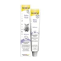 GimCat EXPERT LINE Relax Paste - Funktionaler Katzensnack unterstützt Entspannung und Wohlbefinden der Katze - 1 Tube (1 x 50 g)
