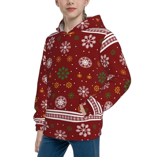 Merry Christmas Kid Hoodies Boys Sweatshirts Girls Pullover with Pocket2