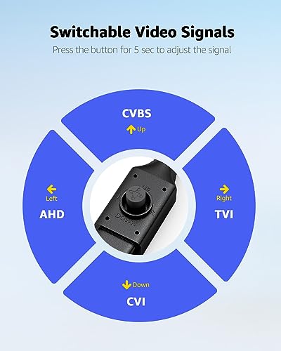 Annke AN-C51EJ0103#US 1080P Security Camera Ahd/Tvi/Cvi/Cvbs 4-In-1 Cctv Bullet Wired Camera, Ip66 Weatherproof Analog Surveillance Video Camera thumb #3