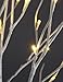 LIGHTSHARE 8 Feet 132L LED Birch Tree Lights, Pack of 2, Warm White, for Holiday Party and Christmas Decoration, Indoor and Outdoor Use