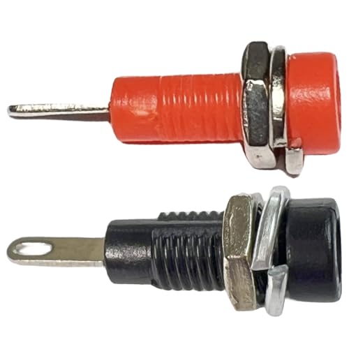 2mm Banana Jack Socket, par panel soldadura, 10 unidades miniatura 6