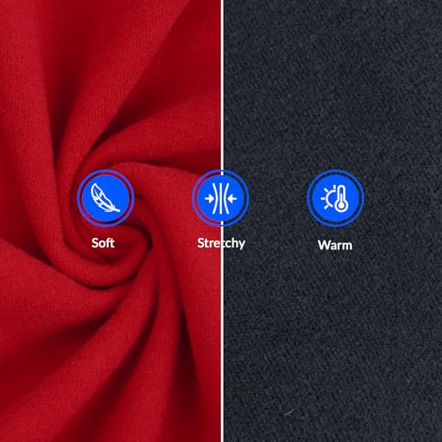 Winter Pullover Lurchers, Fleecemantel Windhund Pyjama Fleece Hundeweste Warm Greyhound Wintermantel Dog Jumper Hunde Schlafanzug(Rot, L)