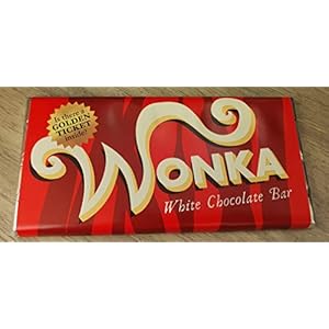 Wonka Witte Chocolade Met Gouden Ticket :)