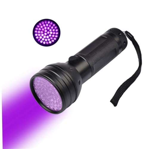 Veemoon Linterna LED UV Antorcha Ultravioleta Para Detección De Orina y Manchas De Mascotas Luz Portátil Sin Batería