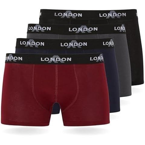 FM London Men's Soft Stretch Boxers Cover
