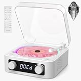CD Player with Built-in Speakers Portable...