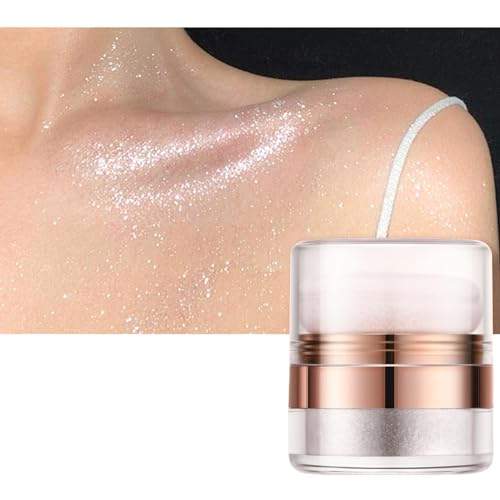 Shimmers Highlighters - Palillo de polvo brillante para maquillaje facial y corporal