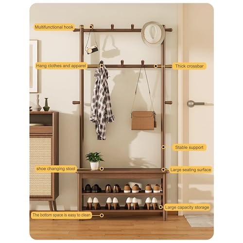 Solution de rangement peu encombrant pour entrée étroite et ordonnée - 5