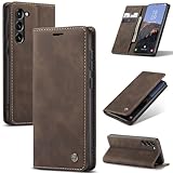 【Modèle】Cuir Premium Coque Samsung Galaxy S23 5G, découpe précise, boutons lisses et utilisation confortable.