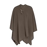 [ Mix & Match ] - Dieses Cape lässt sich wunderbar mit anderen Kleidungsstücken aus Ihrer Garderobe kombinieren und sich auf diverse Arten tragen
