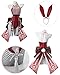 NSPSTT Bunny Costume Women Yae Miko Cosplay Genshin Bunny Girl Cosplay Outfits, XL