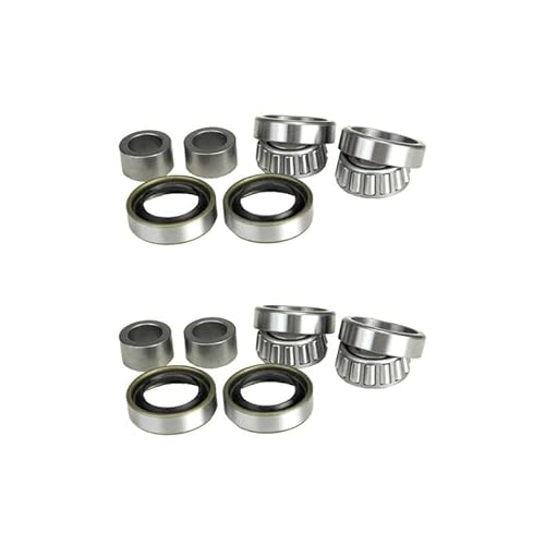 LAWN CRACK 2-Pack Replacement NoAir Wheel Bearing Kit FITS All Commercial Duty NoAir Wheel & Tire Assemblies