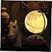 LIOOBO Led Lighted Globe Decor Vintage Tabletop Office Home School Teaching Tool Globes for Curious Boys and Girls