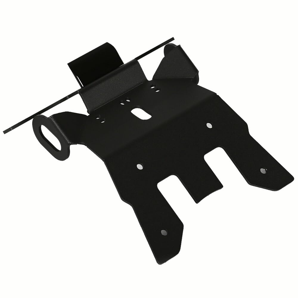 Kit de supports de plaque d'immatriculation pour CRF1100L Africa Twin/DCT 2020-2024 Africa Twin Adventure Sports ES/DCT 2020-2024 Kit de conversion arrière avec clignotant LED, éclairage de plaque