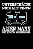  Wohnwagen Alter Mann: A5 Punkteraster Notizbuch für Camping, Wohnwagen, Bulli, Outdoor Camper und Urlauber