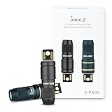 OLIGHT iMini 2 Mini LED USB-Aufladbare Taschenlampe Schlüsselhänger mit magnetischen Basis, 50LM 19,5g EOS Schlüsselbund Handlampe, IPX6 Kleine Flashlight für Camping, Outdoor Schwarz Traumblau