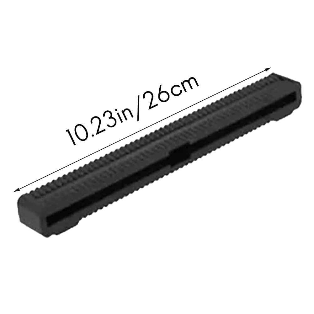 Surf Longboard Accesorios Surfboard Caja Final 10 Pulgadas Negro Junta larga Big Center Fin Box Surf Fines,Negro