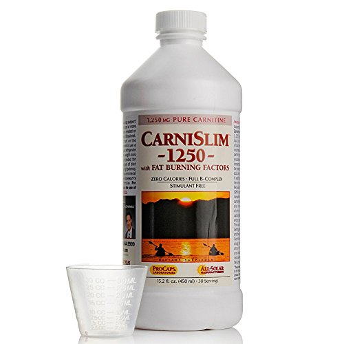 CarniSlim 1250 with Fat Burning Factors 30 Servings CarniSlim 1250 with Fat Burning Factors 30 Servings