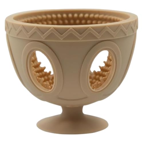 Silicone Egg Brush Cleaner, Multipurpose Vegetable and Fruit Scrubber Tool for Fresh Eggs, Reusable Cleaning Tools Kitchen Gadgets (Khaki,1)