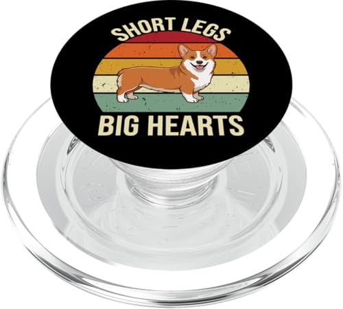 PopSockets MagSafe aimanté motif Corgi - Support premium et ergonomique