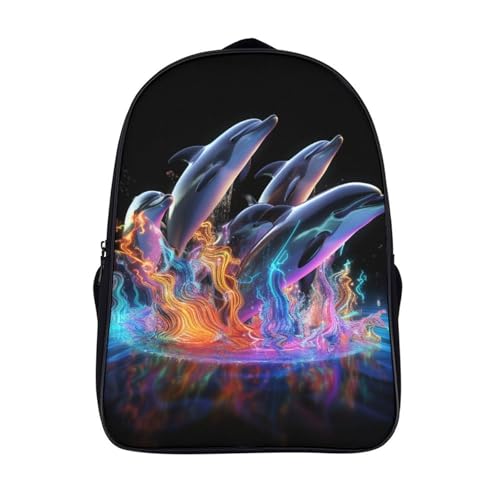 Bolso del cabrito estilo delfín ideal para primaria y guardería