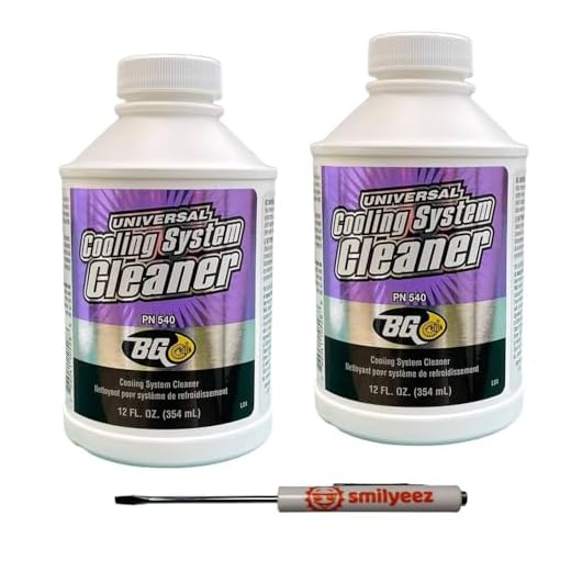 Smilyeez Listing for BG Cooling System Cleaner PN 540 (2 Bottles) with Pocket Screwdriver